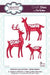 SUE WILSON DIES FESTIVE COLLECTION DEER FAMILY - CED3042