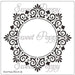 SWEET POPPY STENCIL FRAME - SP1-261