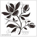 SWEET POPPY STENCIL MAGNOLIA - SP1-260