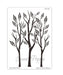 SWEET POPPY STENCIL TALL TREES - SP1-267