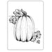 SWEET POPPY STAMP TALL PUMPKIN - SPSTMP-TALLPUMPKIN