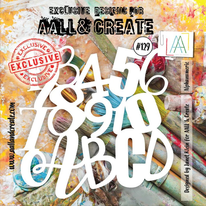 AALL & CREATE STENCIL 6 X 6 #129 - S129