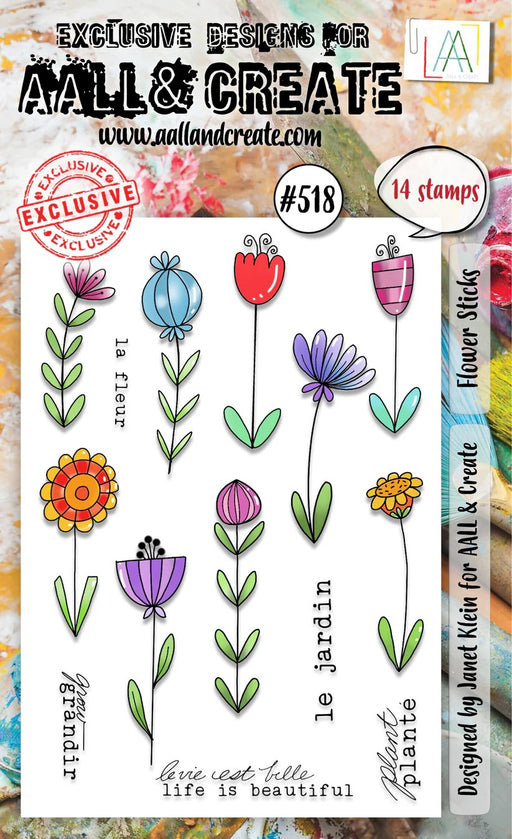 AALL & CREATE CLEAR STAMP #518 - #518