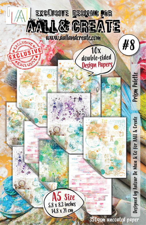 AALL & CREATE DESIGN PAPER A5 10 DOUBLE SIDED - P8