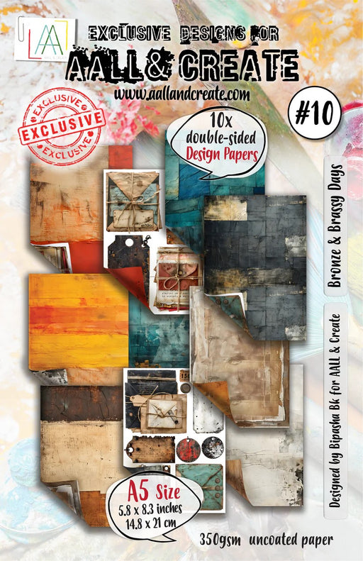 AALL & CREATE DESIGN PAPER A5 10 DOUBLE SIDED P10 - P10