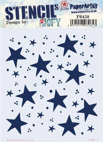 PAPER ARTSY JOFY STENCIL PS438 - PS438