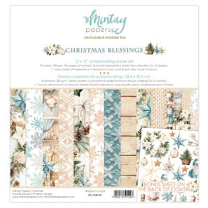 MINTAY BY KAROLA 12 X 12 PAPER PAD CHRISTMAS BLESSINGS - MT-CHB-07