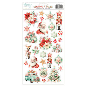 MINTAY BY KAROLA MERRY & JOY ELEMENTS STICKERS - MT-MAJ-12