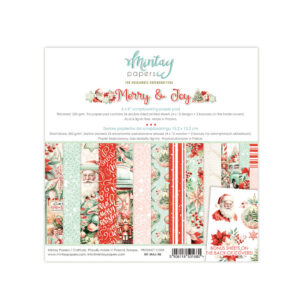 MINTAY BY KAROLA 6 X 6 PAPER PAD MERRY & JOY 08 - MT-MAJ-08