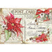 STAMPERIA A3 RICE PAPER POINSETTIA - DFS418