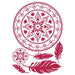 STAMPERIA STENCIL 21CM X 29CM DREAMCATCHER - KSG449