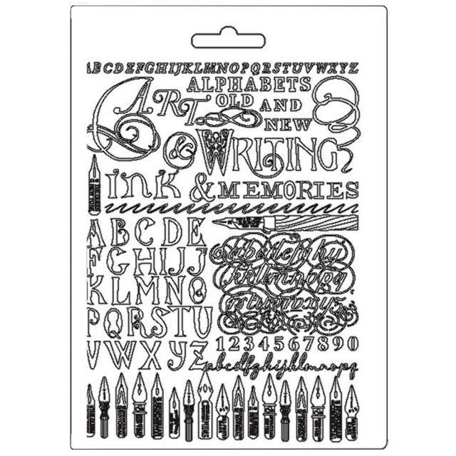 STAMPERIA SOFT MOULDS A5 ART INK AND MEMORIES - K3PTA564