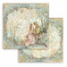 STAMPERIA 12X12 PAPER SLEEPING BEAUTY LOVERS - SBB795