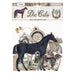 STAMPERIA DIE CUTS ASSORTED - ROMANTIC HORSES - DFLDC40