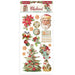 CHIPBOARD 15X30 CM - CLASSIC CHRISTMAS - DFLCB36