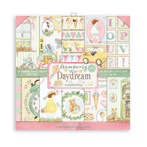 STAMPERIA 6 X 6 PAPER PACK - DAYDREAM - SBBXS12