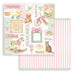 STAMPERIA 12X12PAPER DOUBLE FACE - DAYDREAM ORSETTI E ACCES - SBB853