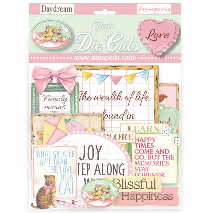 STAMPERIA CLEAR DIE CUTS - DAYDREAM - DFLDCP24