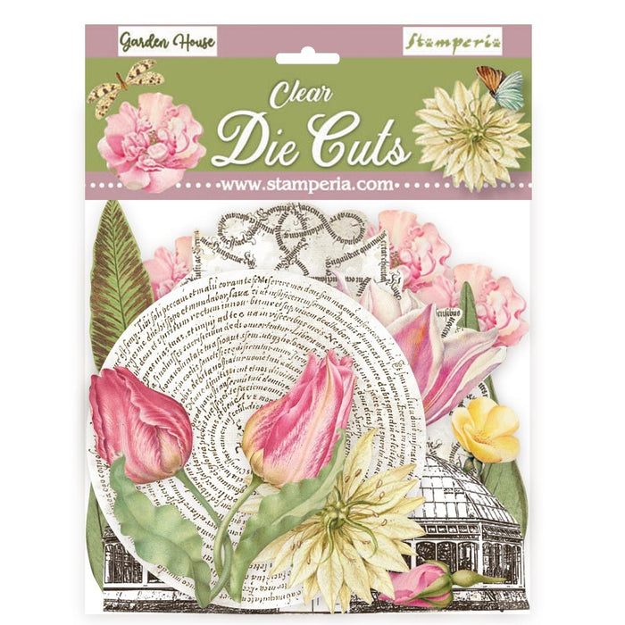 STAMPERIA CLEAR DIE CUTS - ROMANTIC GARDEN HOUSE - DFLDCP25