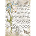 STAMPERIA A4 RICE PAPER ROMANTIC GARDEN HOUSE COLOMBINO - DFSA4668