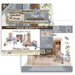 3D PAPER KIT - ROMANTIC GARDEN HOUSE - SBPOP10