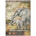 STAMPERIA A4 RICE PAPER SAVANA THE ELEPHANT - DFSA4684