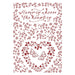 STAMPERIA STENCIL 21CM X 29CM - PROVENCE HOME IS WHERE THE H - KSG490