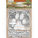 STAMPERIA RUBBER STAMP 14CM X 18CM SAVANA ZEBRA TEXTURE - WTKCC211