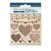 DECORATIVE CHIPS CM 14X14 - DAYDREAM CUORI - SCB127