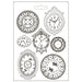 STAMPERIA SOFT MOULDS A4 GARDEN OF PROMISES CLOCKS - K3PTA4536