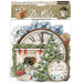 STAMPERIA DIE CUTS ASSORTED ROMANTIC COZY WINTER - DFLDC63