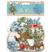 STAMPERIA CLEAR DIE CUTS- ROMANTIC HOME FOR THE HOLIDAYS - DFLDCP30