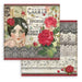 STAMPERIA 12X12PAPER DOUBLE FACE - DESIRE CARMEN - SBB884