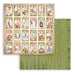 STAMPERIA 12X12PAPER DOUBLE FACE - ROMANTIC HOME FOR THE HO - SBB899