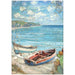 STAMPERIA A4 RICE -BLUE DREAM BOATS - DFSA4738