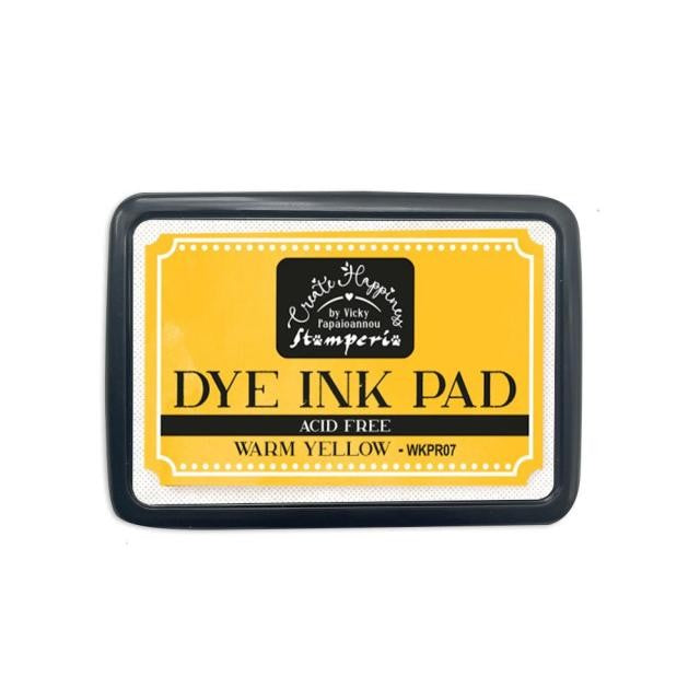 DYE INK PAD WARM YELLOW - WKPR07