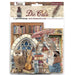 STAMPERIA DIE CUTS - VINTAGE LIBRARY - DFLDC74