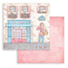 STAMPERIA 12X12 PAPER DOUBLE FACE-CREATE HAPPINESS PATISSERI - SBB926