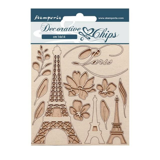 STAMPERIA DECORATIVE CHIPS CM 14X14 - CREATE HAPPINESS TOUR - SCB165