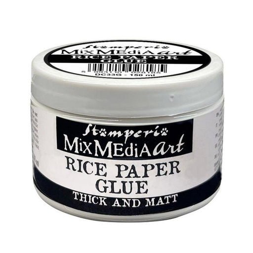 STAMPERIA RICE PAPER  GLUE 150ML - DC33G