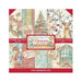 STAMPERIA 8 X 8 PAPER PACK - CHRISTMAS GREETINGS - SBBS86