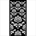STAMPERIA STENCIL 12CM X 25CM-WALLPAPER - KSTDL87