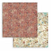 STAMPERIA 12X12 PAPER - CHRISTMAS GREETINGS TEXTURE ROSSA - SBB946