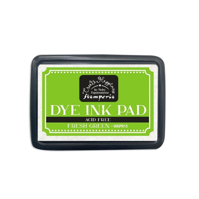 STAMPERIA DYE INK PAD FRESH GREEN - WKPR15