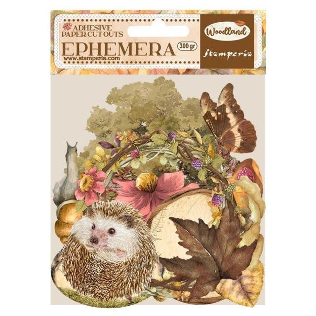 STAMPERIA EPHEMERA- WOODLAND - DFLCT34
