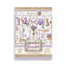 STAMPERIA WASHI PAD 8 SHEETS A5 - LAVENDER - SBW07