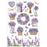 STAMPERIA A4 RICE PAPER PACKED-PROVENCE ACCESSORIES -DFSA4888
