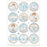 STAMPERIA A4 RICE PAPER PACKED- BABY BOY ROUNDS - DFSA4906