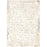 STAMPERIA A4 RICE PAPER PACKED- HANDMADE LETTER - DFSA4913
