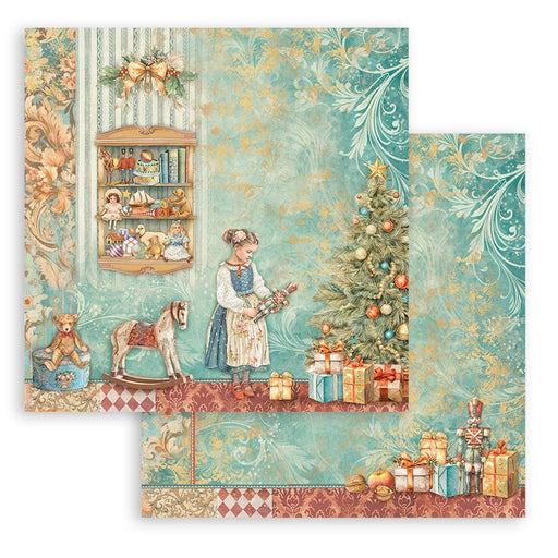 STAMPERIA 12X12 PAPER - THE NUTCRACKER TOYS - SBB1014